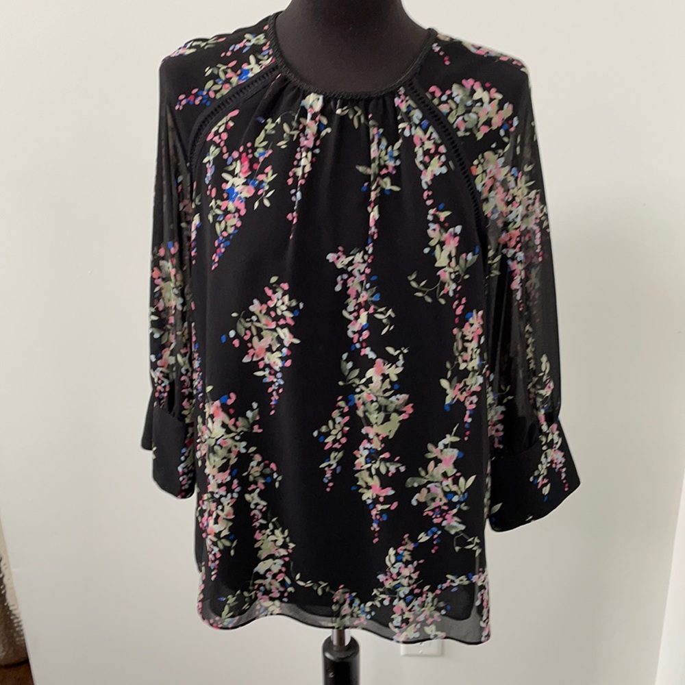 Reiss flowered blouse